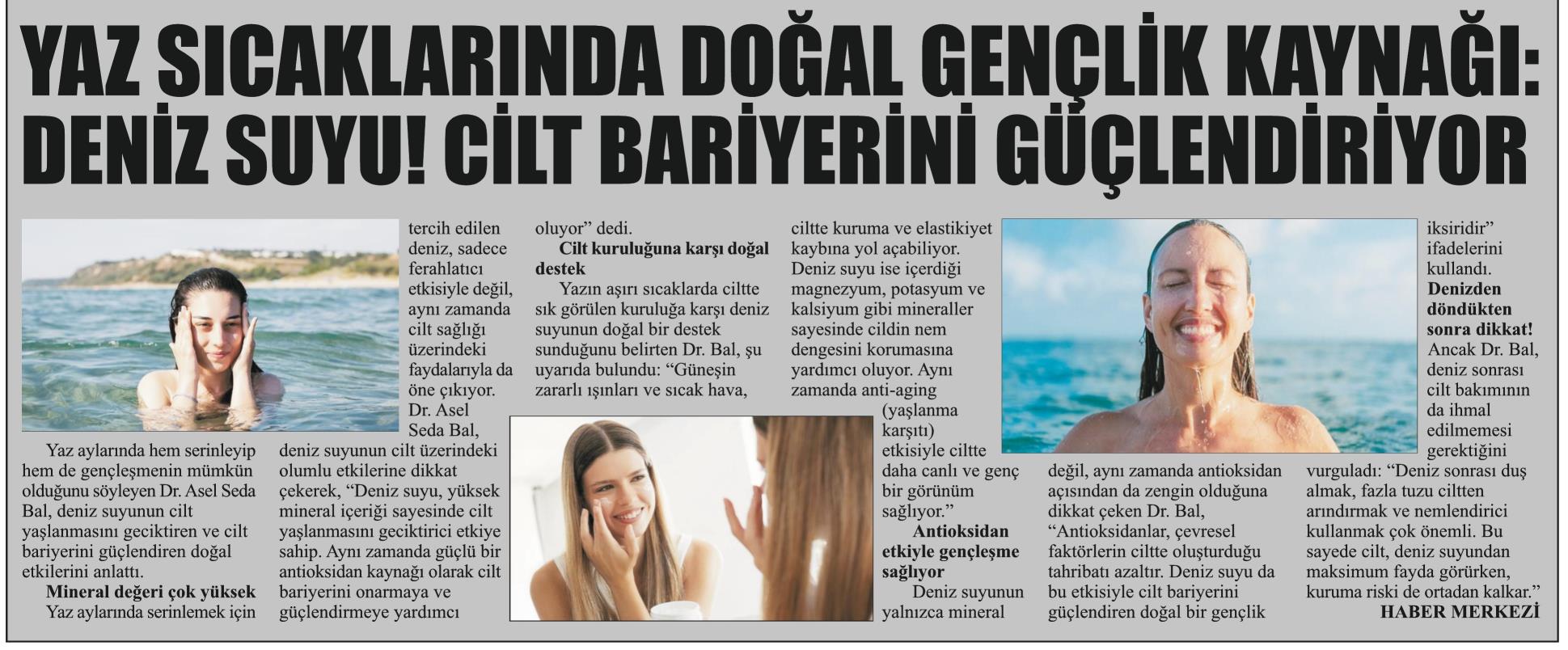 Dr. Asel Seda Bal ile Röportaj